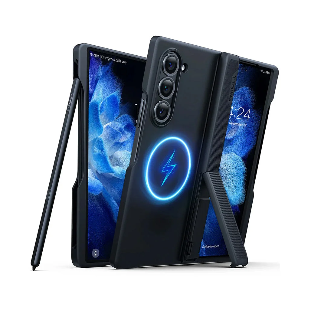 Torras Armor Stand Case for Samsung Galaxy Z Fold 6