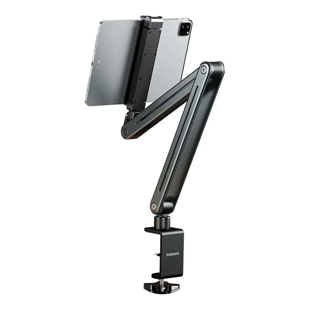 Porodo Adjustable Multi-Joint Phone and Tablet Mount
