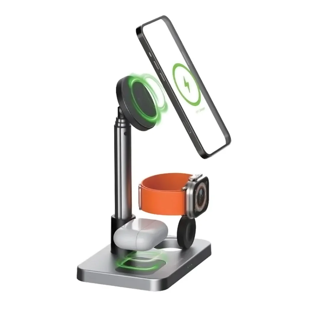 Green Lion 3-in-1 Telescopic Wireless Charger