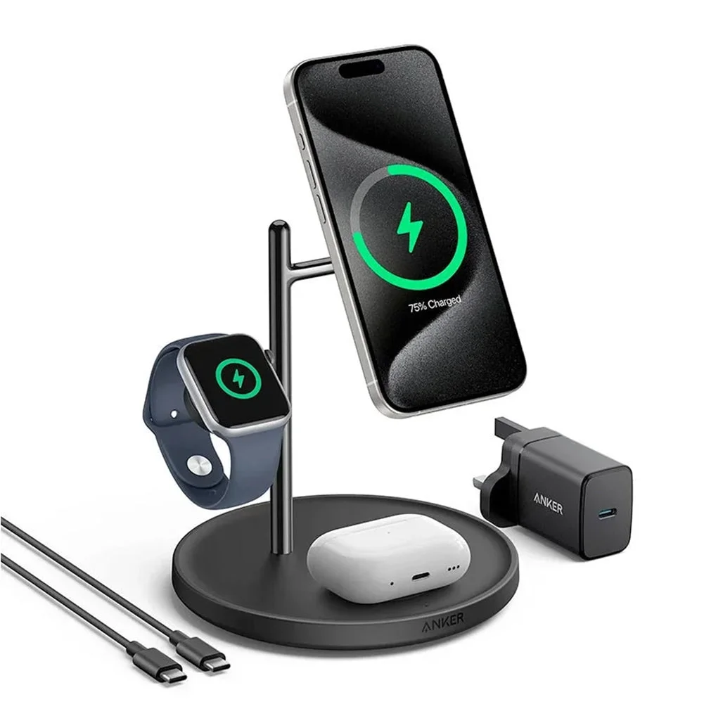 Anker Maggo Wireless Charging Stand 3in1 15W
