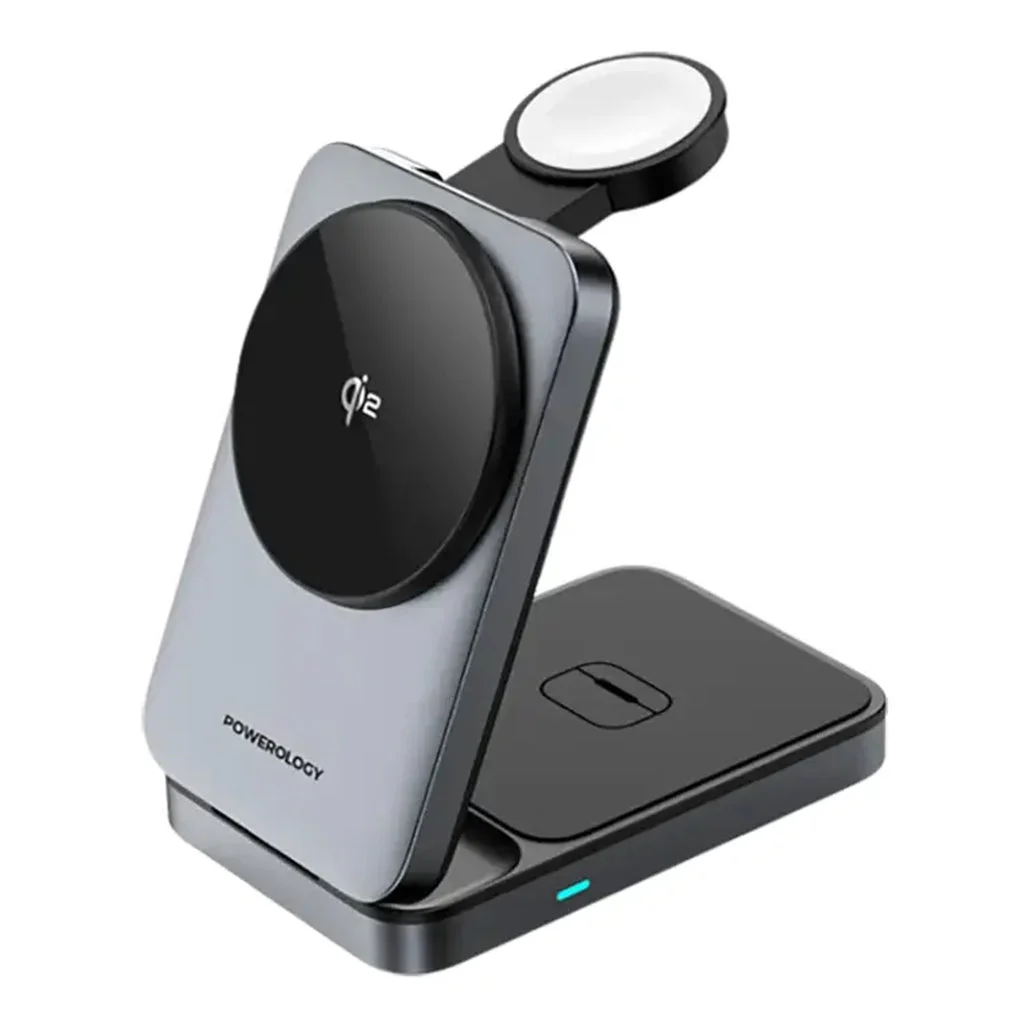 Powerology Qi2 Fast Charging Multi-Device Wireless Charger