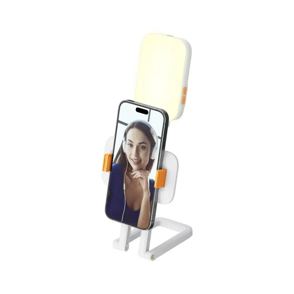 Porodo Phone Stand Fill Light with RGB Lighting