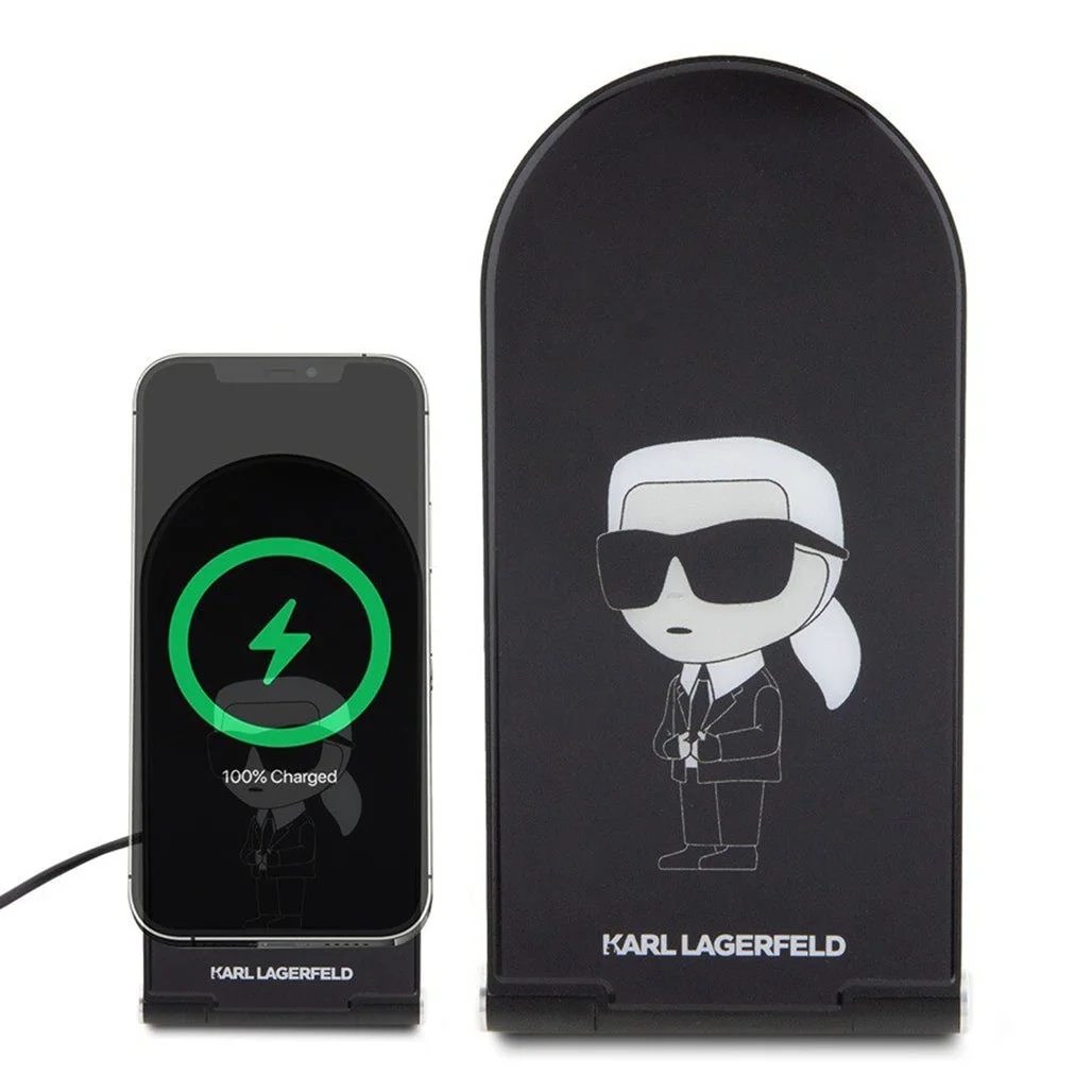Karl Lagerfeld 15W 2in1 Magnetic Wireless Charger