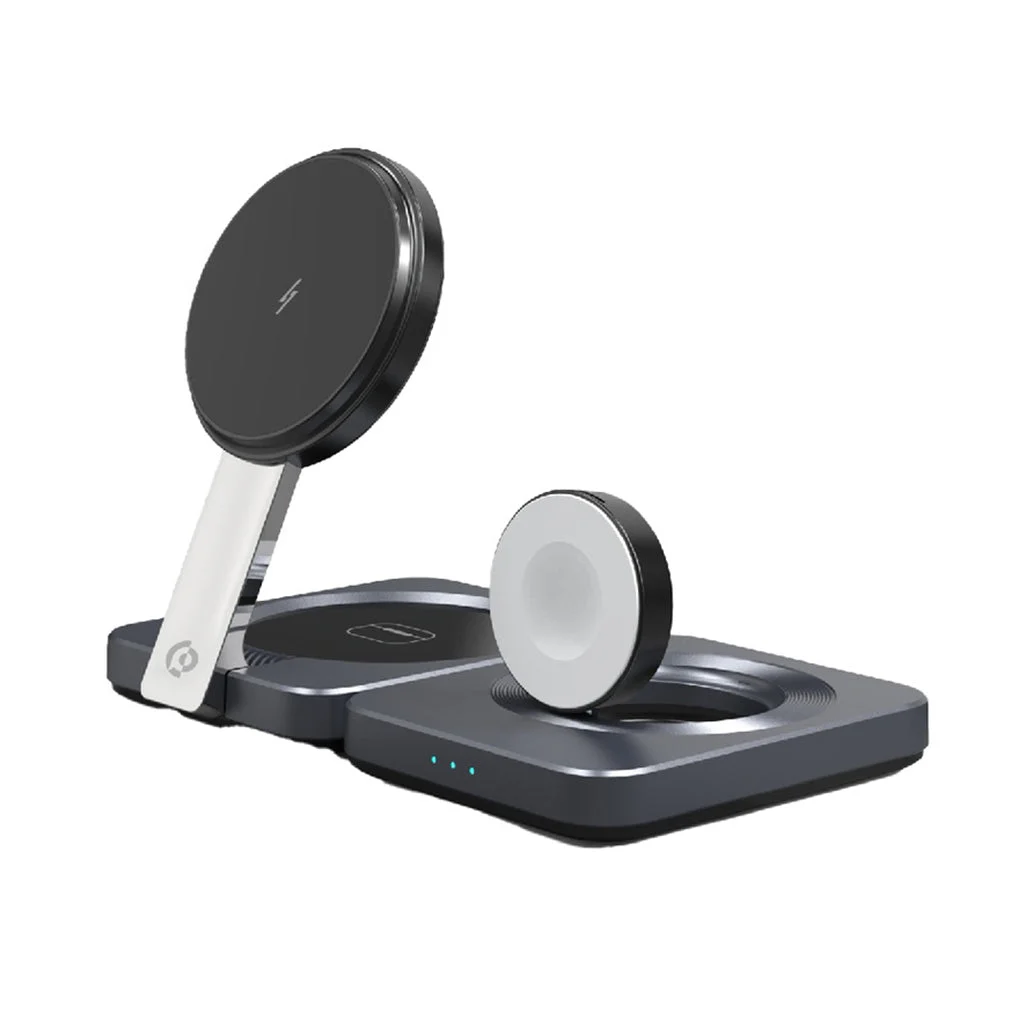 Powerology Qi2–15W MagSafe Multi-Device Charging Stand