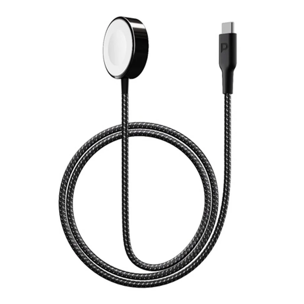 Powerology Braided Type-C Watch Charger 5W 1.2M/4ft