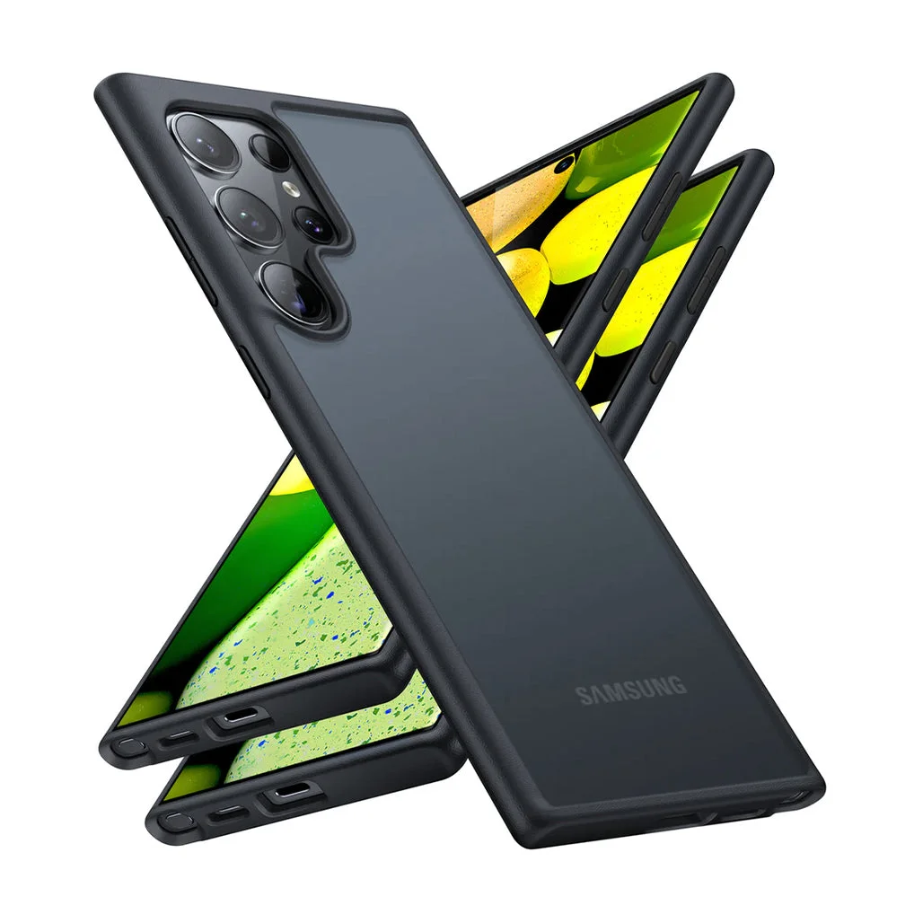 Torras Guardian Black Case For Samsung S24 Ultra