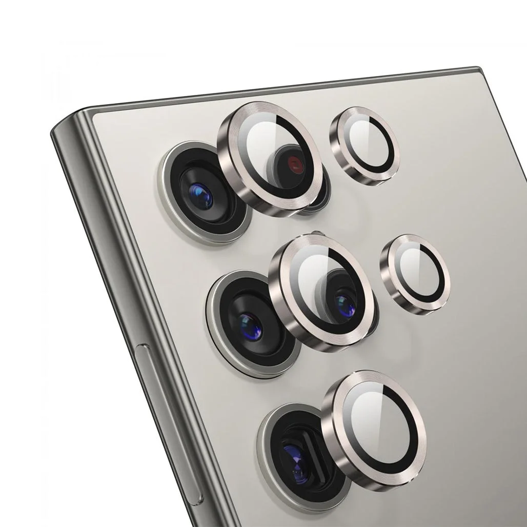 Green Lion S24 Ultra Camera Lens Armor - Grey