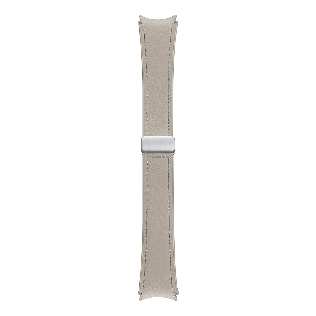 Samsung Galaxy Watch D-Buckle Hybrid Eco-Leather Band - Etoupe