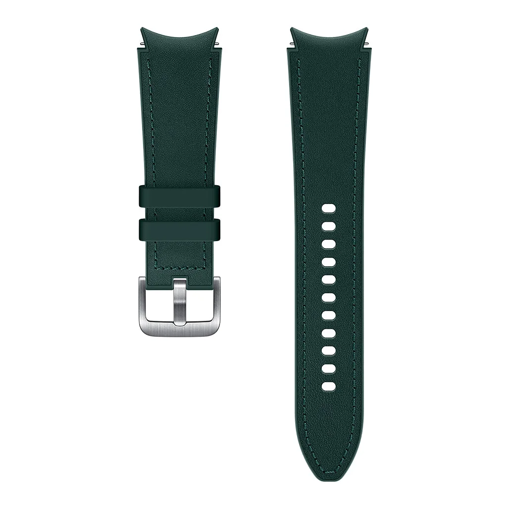 Samsung Galaxy Watch Hybrid Eco-Leather T-Buckle Band|Green