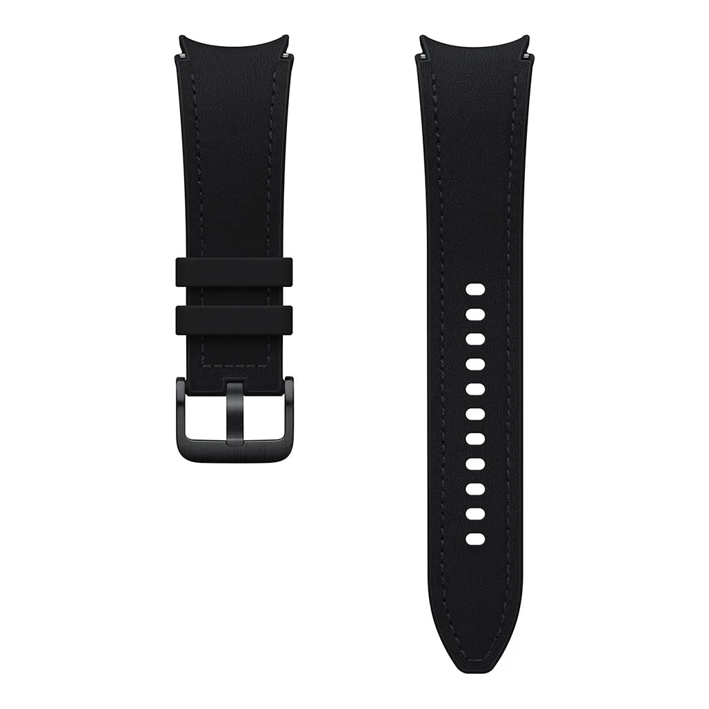 Samsung Galaxy Watch Hybrid Eco-Leather T-Buckle Band|Black