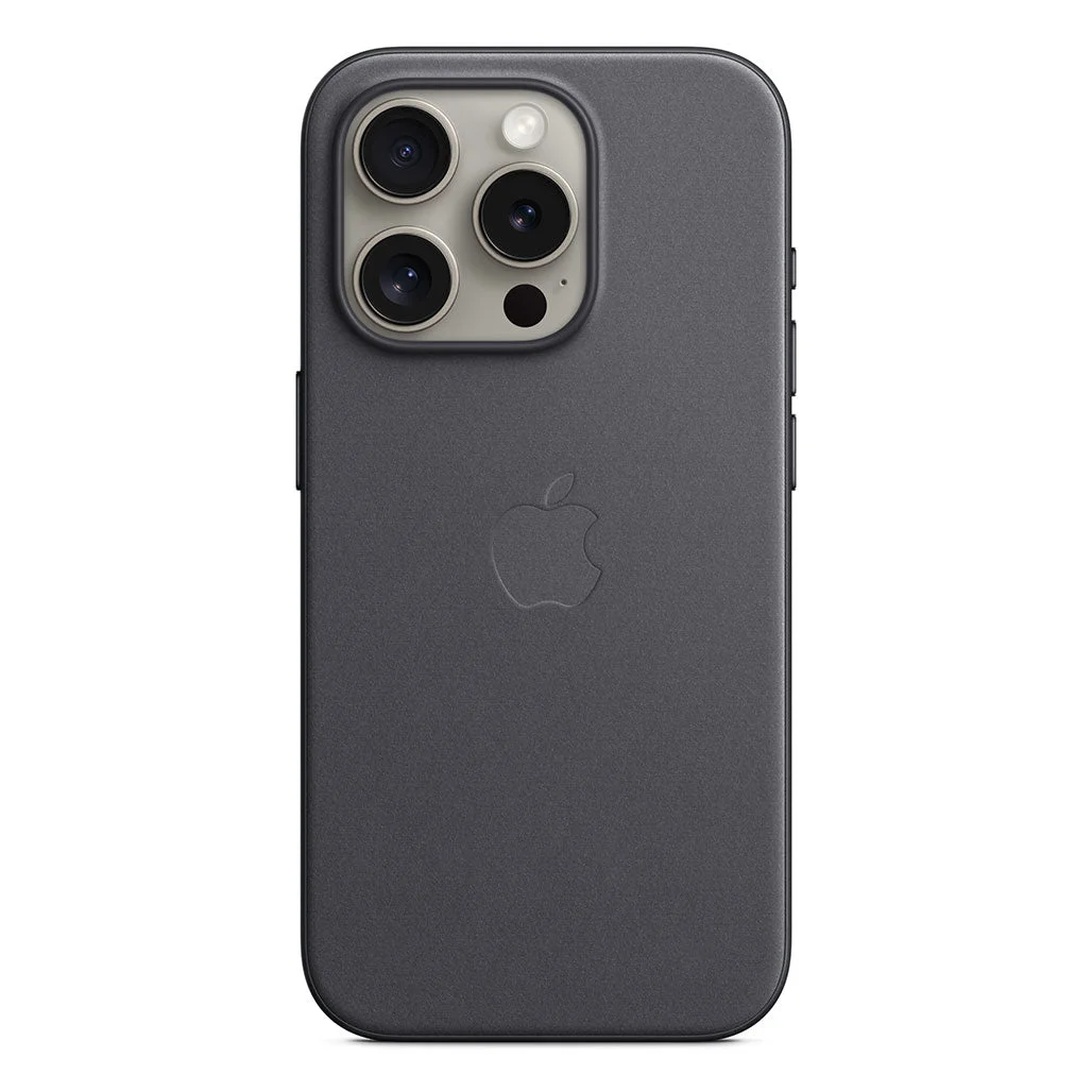 iPhone 15 Pro FineWoven Case with MagSafe - Black