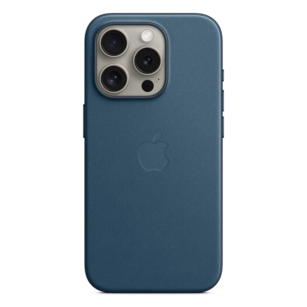 iPhone 15 Pro FineWoven Case with MagSafe - Pacific Blue