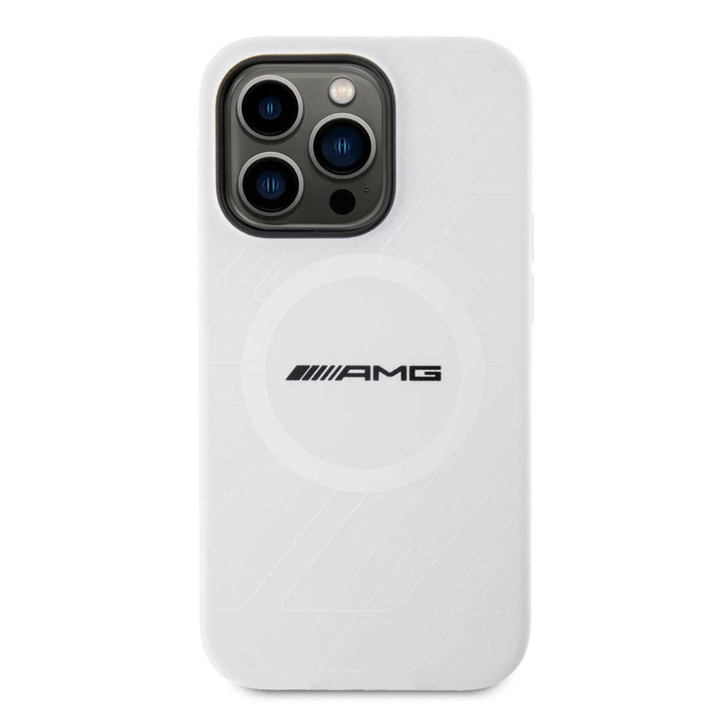 AMG Magsafe Silicone Case for iPhone 15 Pro Max