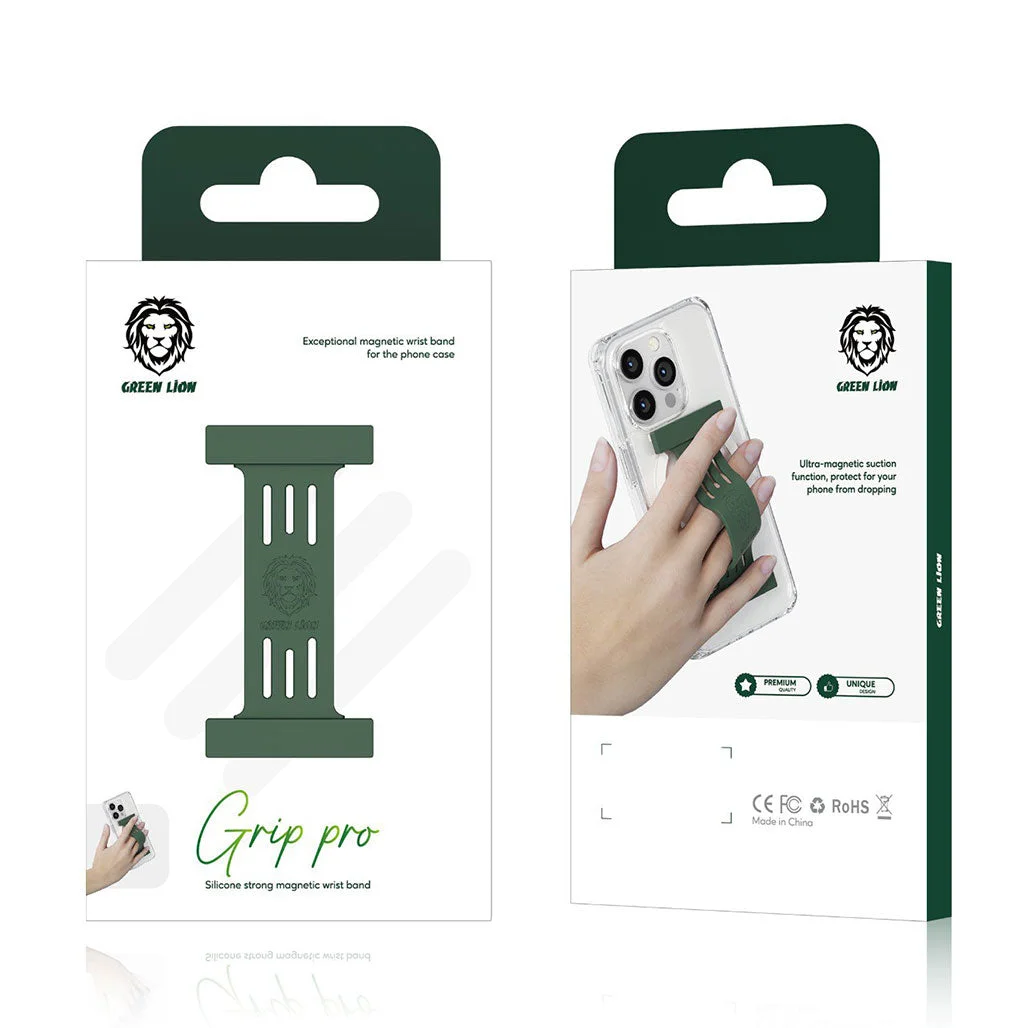 Green Lion Grip Pro Magnetic Wrist Band for iPhone 14 Pro Max