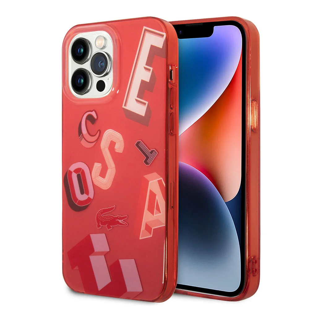 Lacoste Hard Case IML Double Layer for iPhone 14 Pro Max