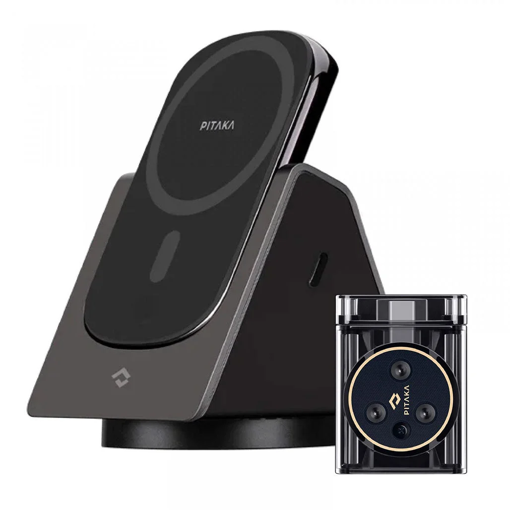 Pitaka MagEZ Slider 4 in 1 Wireless Charger With Apple Watch Charger
