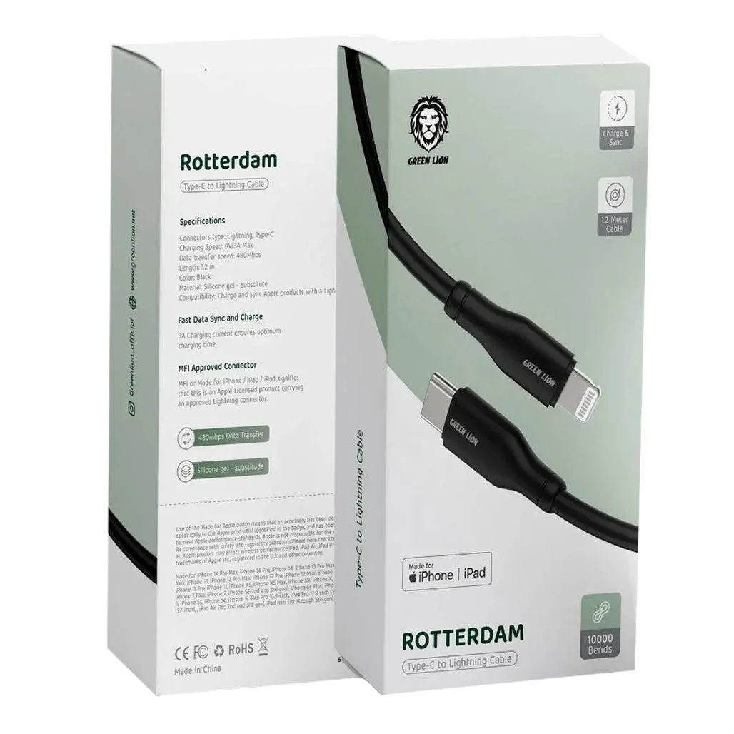 Green Lion Rotterdam Type-C To Lightning