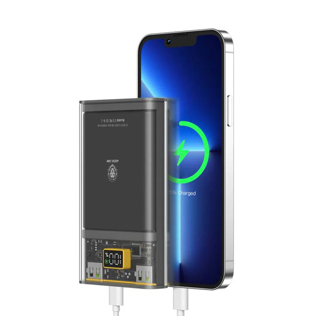 Green Lion Super Fast Transparent Power Bank