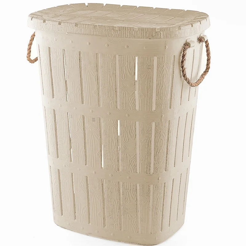 Storage Box Tuffex LAUNDRY BASKET Light Beige