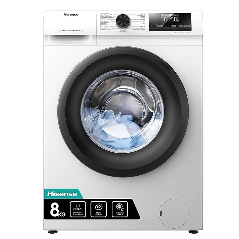 Washer Hisense WFQP8012W-S WHITE