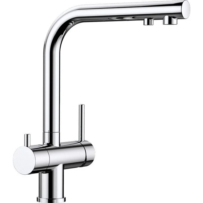 Tap Aqualux Triple Stainless
