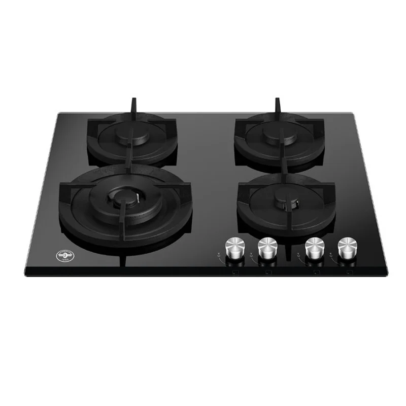 Hob La Germania LP604LLAGGN Glass Black