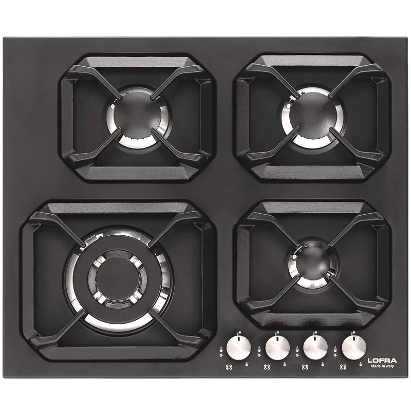 Hob Lofra Urano HLNM6G0/GC26 Black Steel