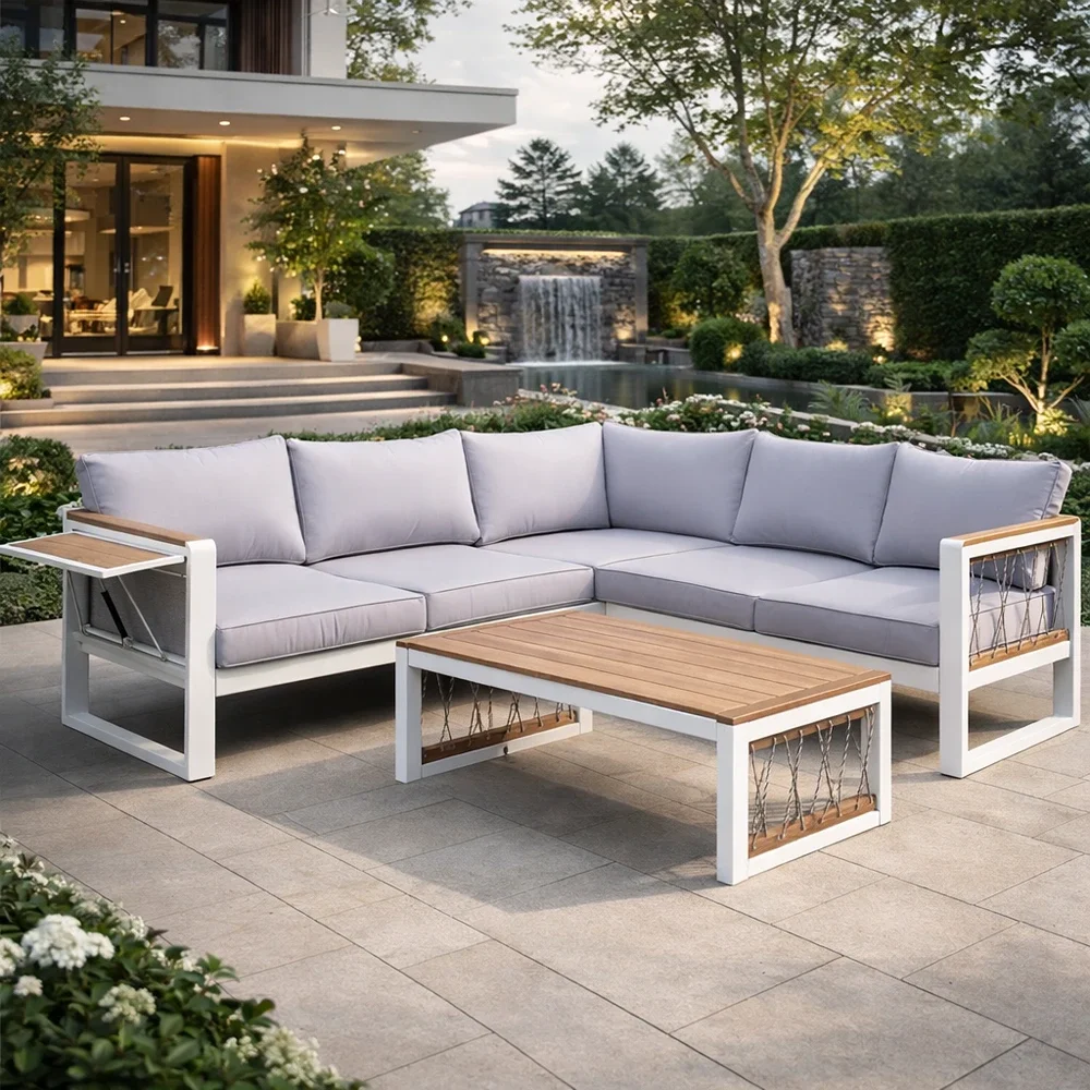 Outdoor Sofa Set FF 7088 Grey