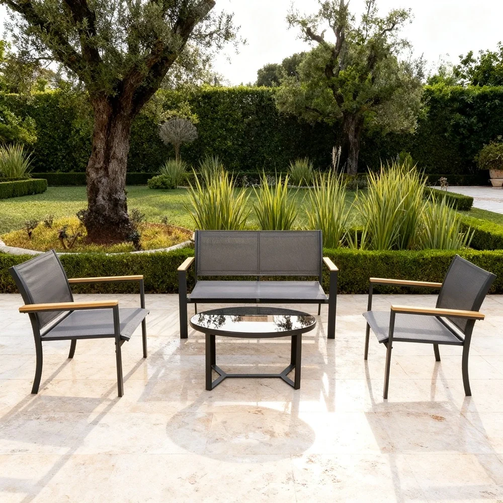 Outdoor Sofa Set FF 137 Grey