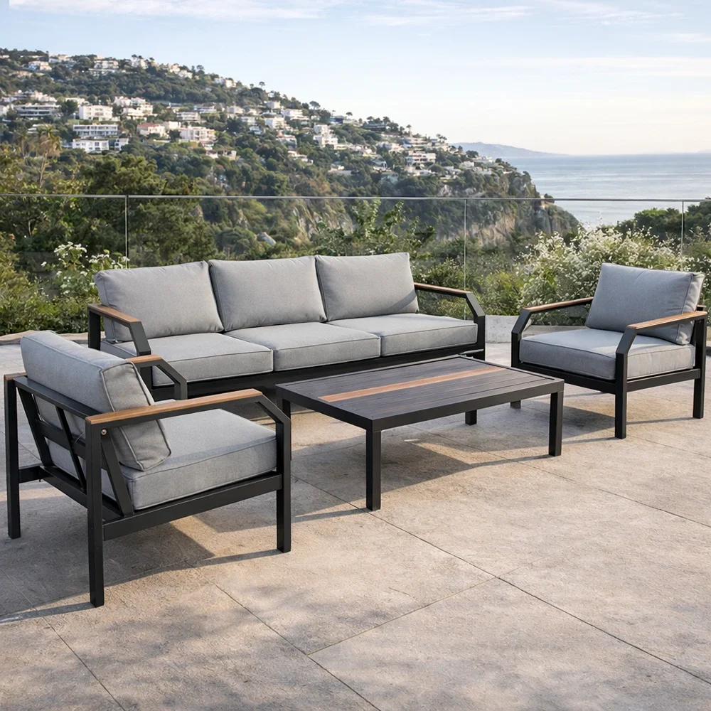 Outdoor Sofa Set FF 220101-5 Full Grey