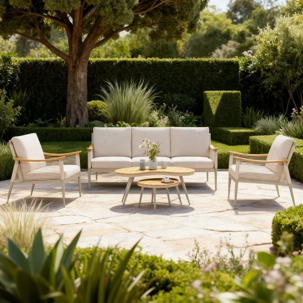 Outdoor Sofa Set FF G24-088 Champagne