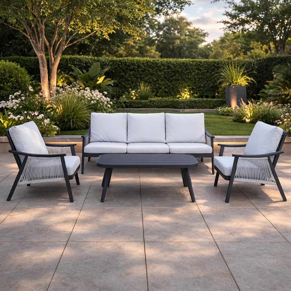 Outdoor Sofa Set FF 207-5 Grey