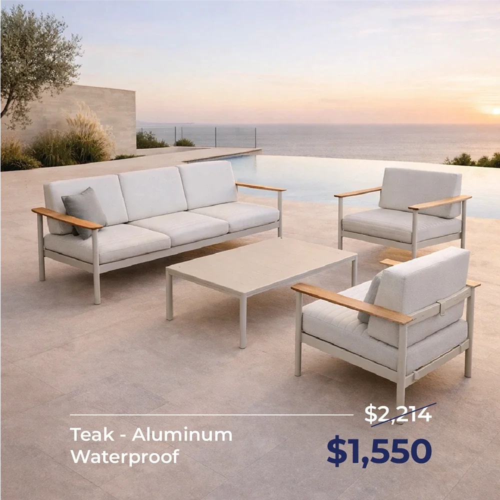 Sofa Set Higold RB-NOLA-WHT White