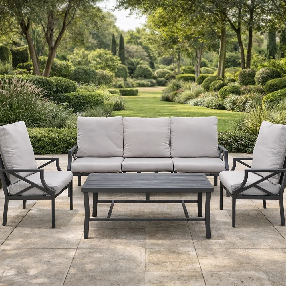Outdoor Sofa Set FF 167/4 Grey
