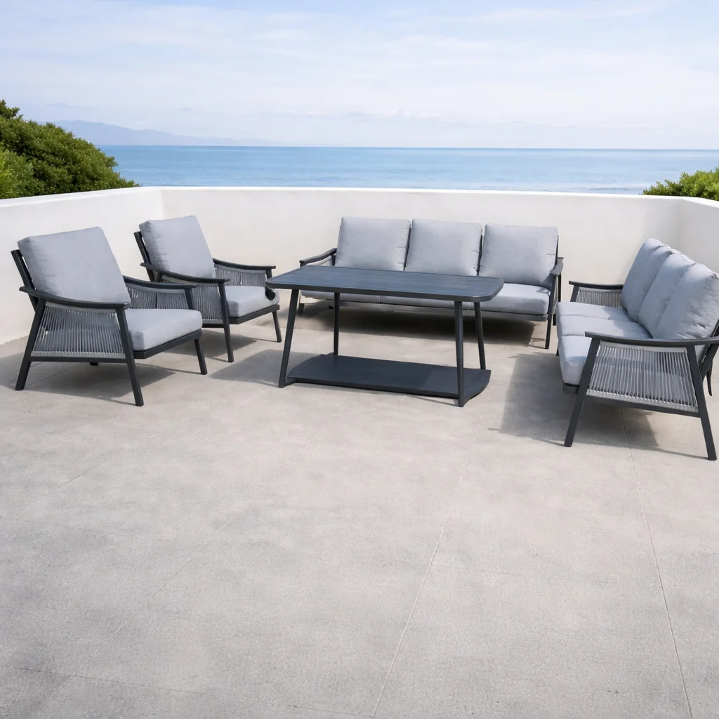 Outdoor Sofa Set FF 207-8 Grey