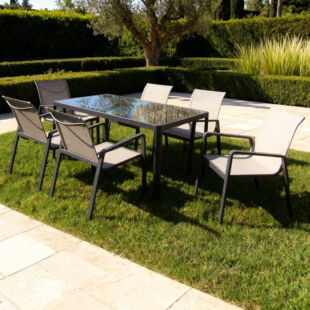 Outdoor Dining Set FF TOKYO Grey +Grey