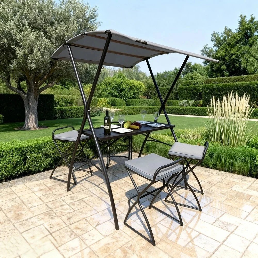 Bar Set FF 718A/719A + 4 Chairs