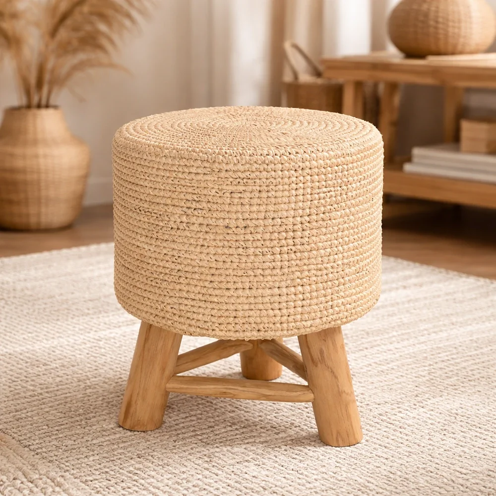 Stool DI DF23-72 Rattan
