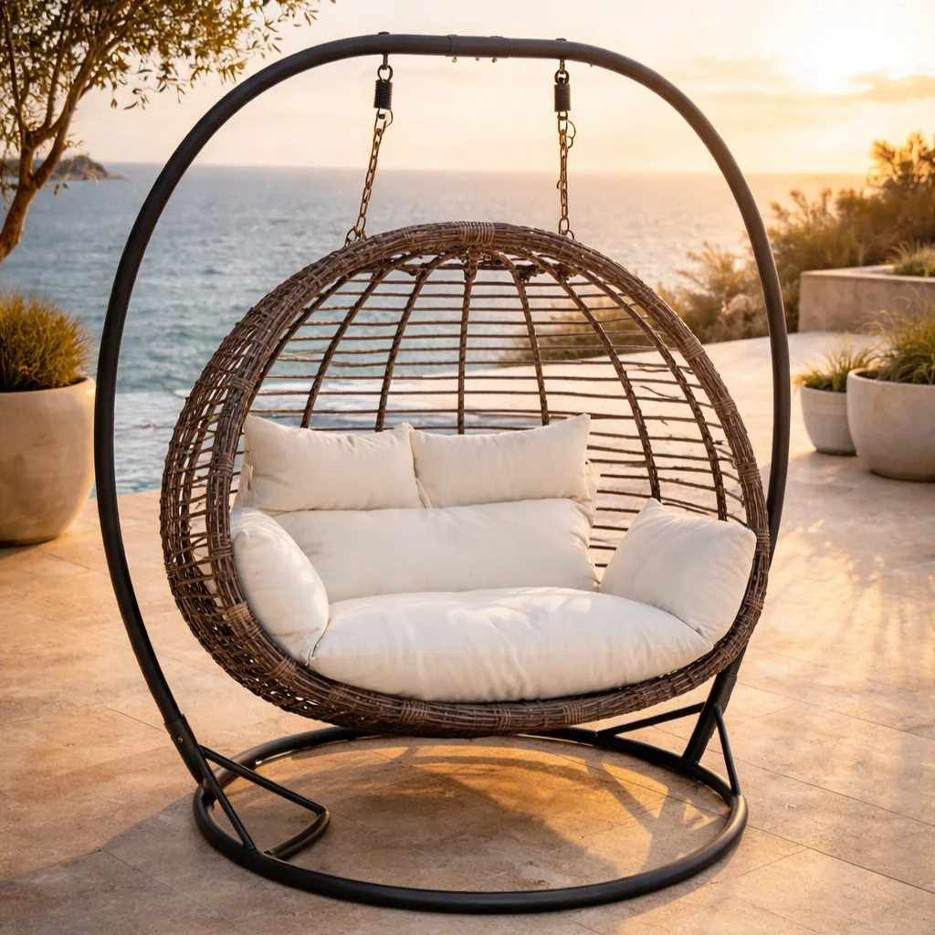 Hammock FF 903-1 Brown Cushion Beige