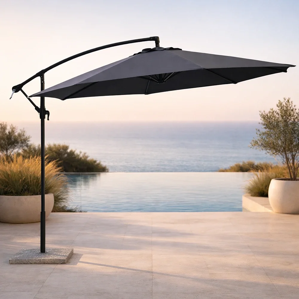 Umbrella FF RXB003 Steel Grey + RX-Base-30
