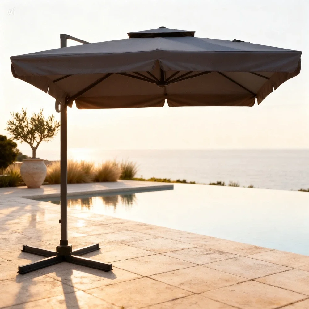 Umbrella FF RXA005 3*3 Grey Frame + Grey
