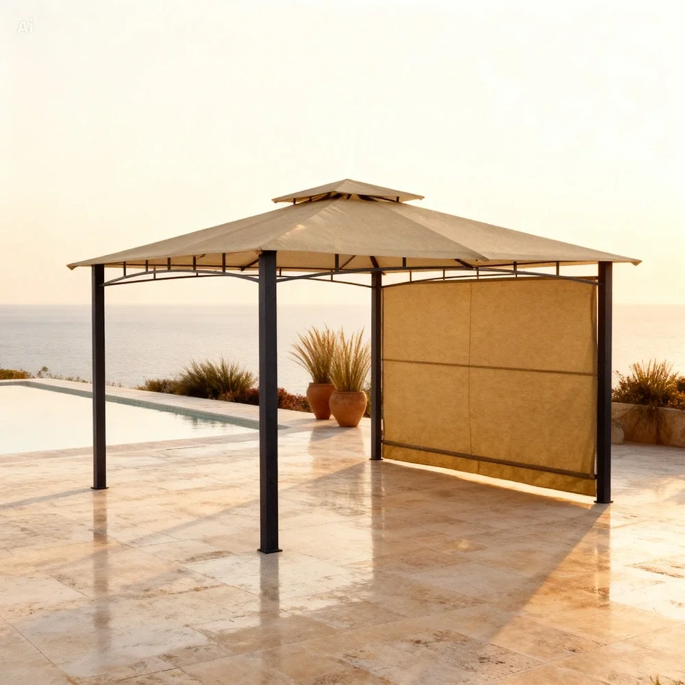 Gazebo FF U304 Beige + Brown