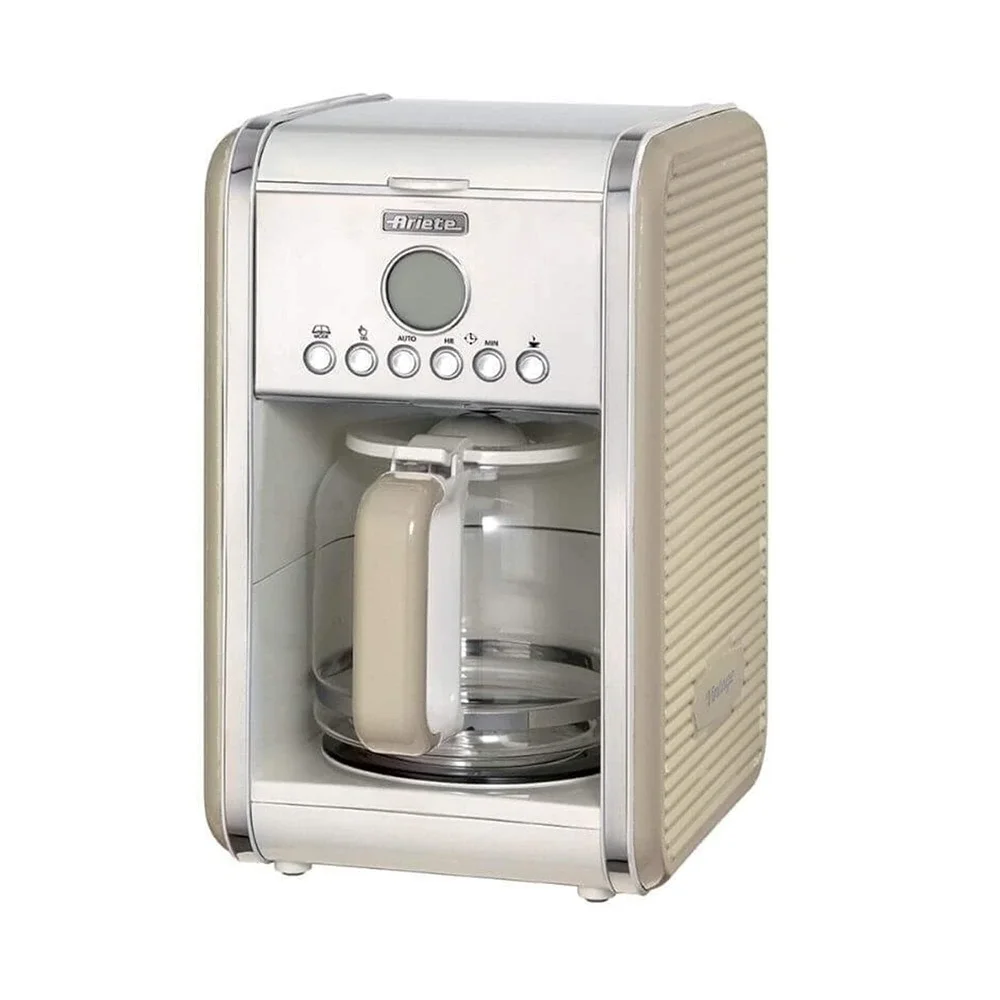 American Coffee Maker Ariete 1342/03 Vintage Beige