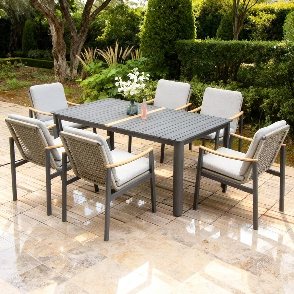 Dining Set FF HT9358D Grey