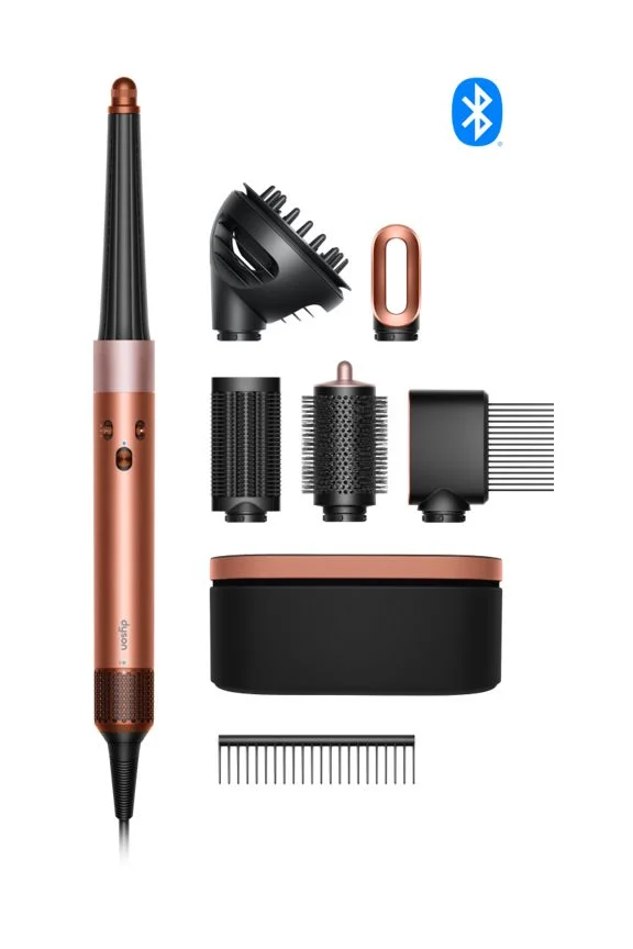 Airwrap Dyson ID Amber Silk Curly to Coily