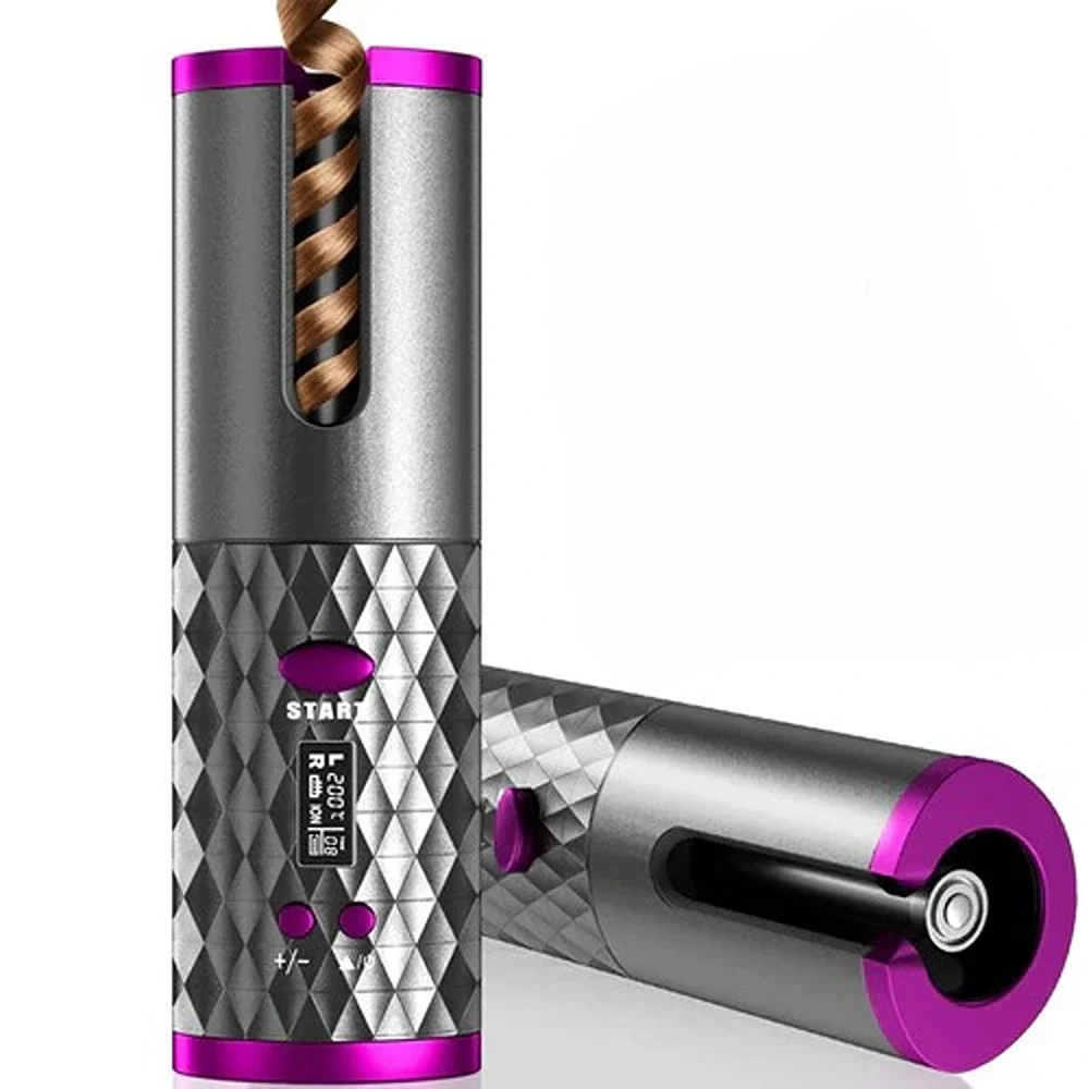 Cordless Hair Curler Hyundai HC-120 GY