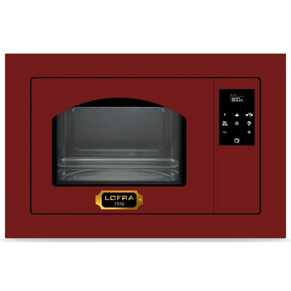 Built-in Microwave Lofra FMRR6TME Burgundy Brass