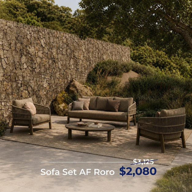 Outdoor Sofa Set AF Roro 5S