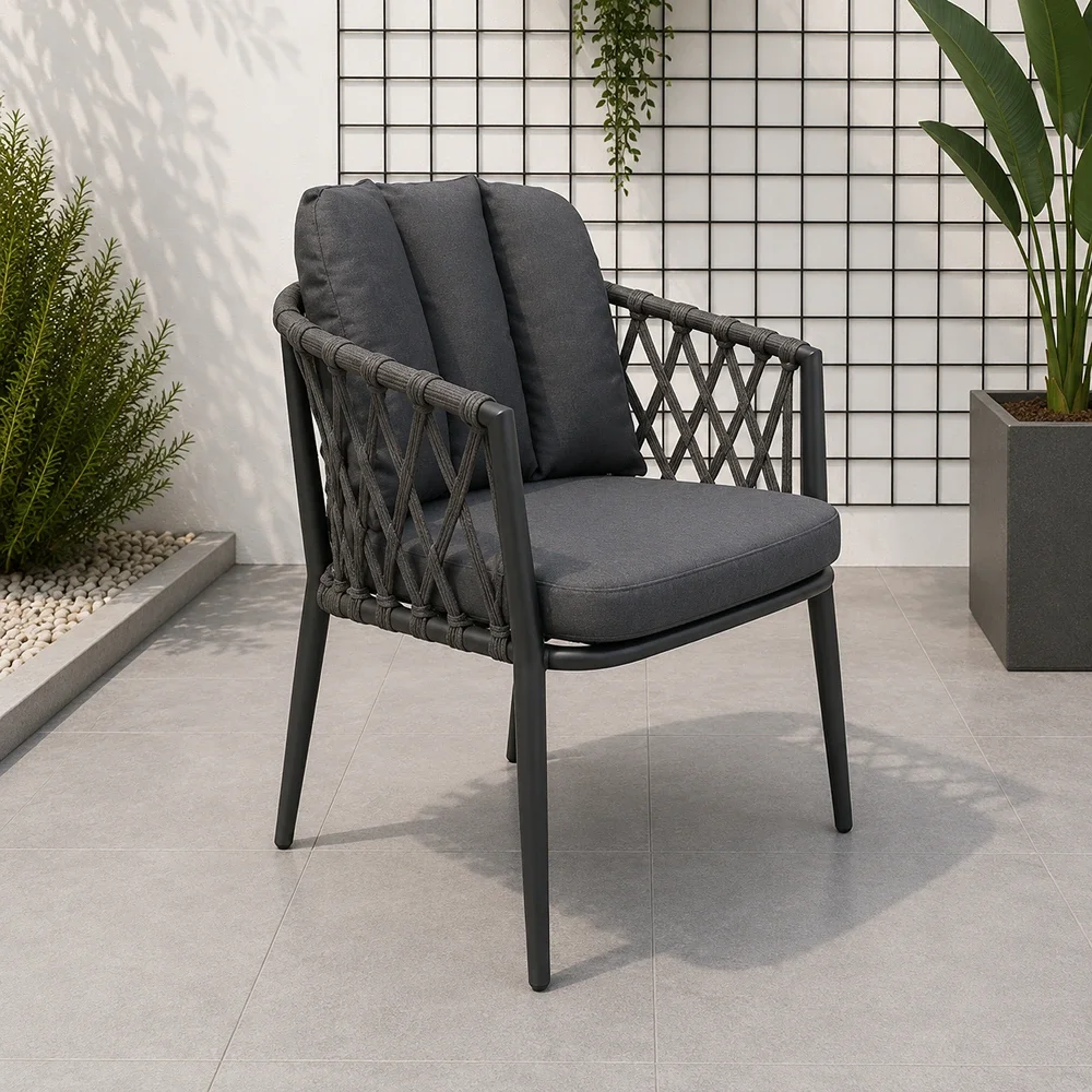 Chair FF V6480N dark gray