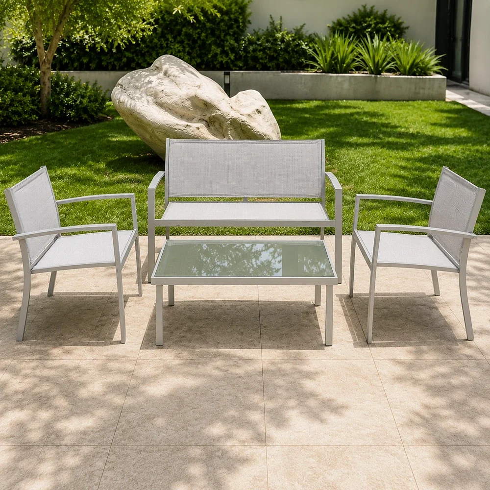 Outdoor Sofa Set FF 3004F dark gray-grey